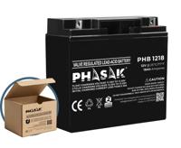 Batterij voor UPS SAI Phasak PHB 1218 12 V - thumbnail