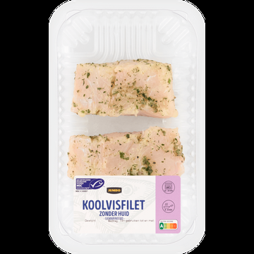 Jumbo Koolvisfilet Zonder Huid Gemarineerd 210 g Jumbo Koolvisfilet Zonder Huid Gemarineerd 210 g