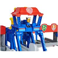 Paw Patrol Big Truck Pups Highway Rescue Hoofdkwartier + Licht en Geluid - thumbnail