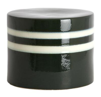 Light & Living Bijzettafel 'Mooca' Keramiek, 42cm, kleur Donkergroen