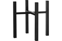 Mica Decorations Ascot Plantenstandaard XL - H49,5 cm - Zwart - thumbnail