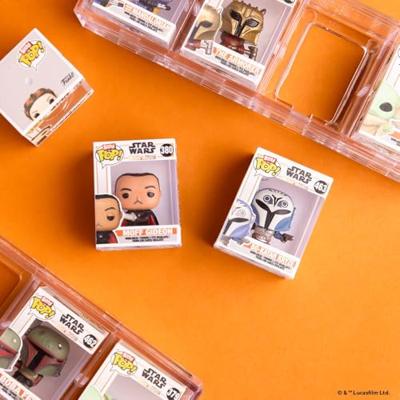 Star Wars: The Mandalorian Funko Bitty Pop! 4-Pack: Moff Gideon / Incinerator Stormtrooper / Dark Trooper Star Wars: The Mandalorian Funko Bitty Pop! 4-Pack: Moff Gideon / Incinerator Stormtrooper / Dark Trooper