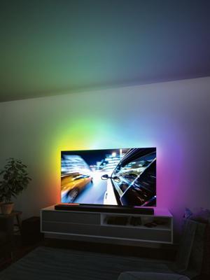 Paulmann TV Strips 55 Zoll 78880 LED-strip basisset Met USB-aansluiting 5 V 2 m RGB 1 set(s)