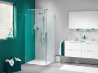 Sealskin Swingdeur 'I Am' 100X200 cm Chroom/Zilver Antikalk - thumbnail