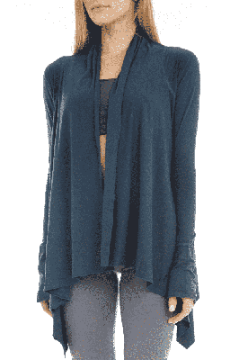 Yoga Wrap 'Sukha' Teal One Size Yoga Wrap 'Sukha' Teal One Size