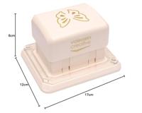 Vaessen Creative • magnetische pons 3d vlinder 3,8x4,6cm - thumbnail