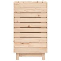 VidaXL Wasmand 44x44x76 cm massief grenenhout - thumbnail