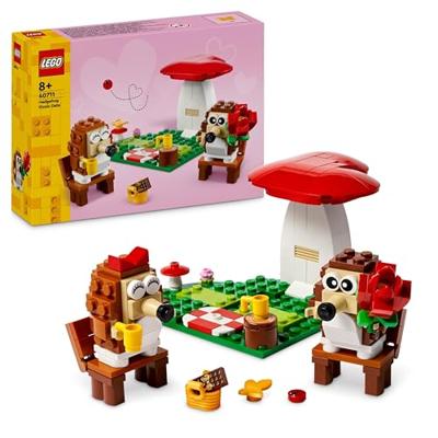 LEGO 40711 Egelpicknick - Speelgoed met een paddestoel om te bouwen voor 8-jarigen