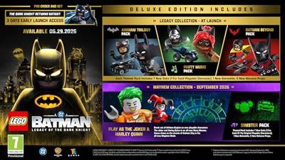 PS5 LEGO Batman: Legacy of the Dark Knight - Deluxe Edition + Pre-Order Bonus