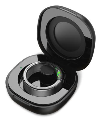 KSIX Smart Ring Black L