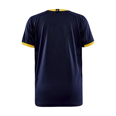 Craft 1910180 Progress 2.0 Graphic Jersey Jr - Navy/Swe.Yellow - 122/128
