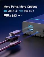 Inateck FE3003 HDD-/SSD-behuizing Zwart 2.5/3.5 - thumbnail