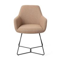 Jesper Home Eetkamerstoel 'Hiroo' Beehive Black, kleur Whisper Wheat - thumbnail