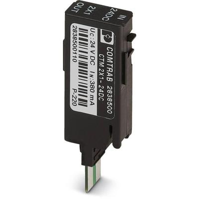 Phoenix Contact 2838526 CTM 2X1-110AC Overspanningsveilige stekker Set van 10 stuks Overspanningsbeveiliging voor: Netwerk (LSA) 5 kA 10 stuk(s) Phoenix Contact 2838526 CTM 2X1-110AC Overspanningsveilige stekker Set van 10 stuks Overspanningsbeveiliging voor: Netwerk (LSA) 5 kA 10 stuk(s)