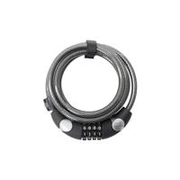 CONTEC cijfer-spiraal-kabelslot "ecoloc" ct coiled cab.lock ecoloc 10mm x 185cm black - thumbnail