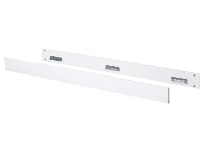 roba Set van 2 universele ombouwzijden (wit/metaal)