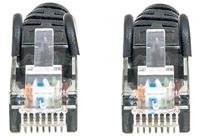 Intellinet 342049 RJ45 Netwerkkabel, patchkabel CAT 6 U/UTP 1.00 m Zwart 1 stuk(s) - thumbnail