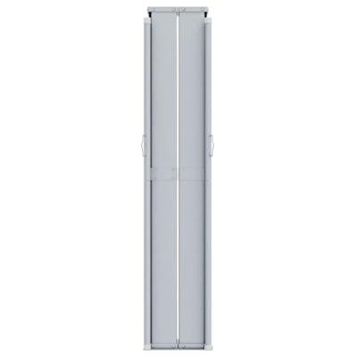 Windscherm uittrekbaar 160x1000 cm crèmekleurig
