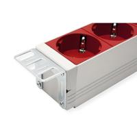 Bachmann 333.936 Stekkerdoos 19 inch Grijs, Rood Apparaatstekker C13/C14 1 stuk(s) - thumbnail