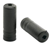 Elvedes schakel buitenk 5mm 2m zwart +2 ferrules 2021072 - thumbnail