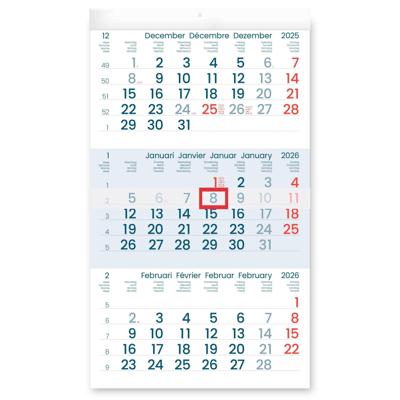 3-Maandskalender 2026 INNI Manager | 5 stuks