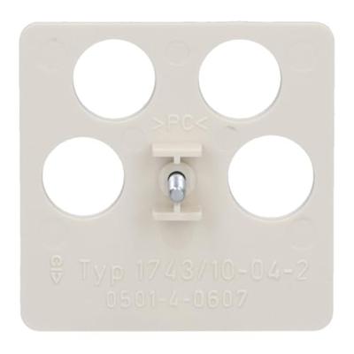 Busch-Jaeger 2CKA001753A8634 Aansluitdoos voor satellietschotel Afdekking Parel-wit, Crème-wit 1 stuk(s) Busch-Jaeger 2CKA001753A8634 Aansluitdoos voor satellietschotel Afdekking Parel-wit, Crème-wit 1 stuk(s)