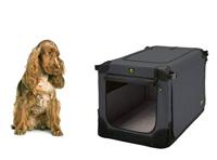 Maelson 90172 Zachte Kennel voor Honden, Antraciet, 72 x 52 x 51 cm - thumbnail