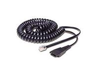 Jabra 8800-01-06 telefoonkabel 0,5 m Zwart - thumbnail