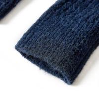 Kindervest gebreid 116 marineblauw - thumbnail