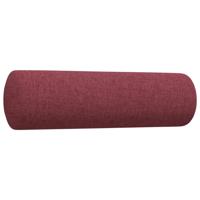 2-delige Loungeset stof wijnrood - thumbnail