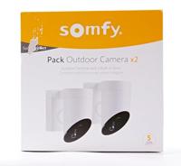 Somfy 2401563 – Outdoor Camera (Wit) - Full HD camera met nachtzicht en krachtige sirene (110 dB) - thumbnail