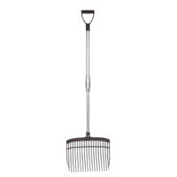 Mestvork met steel Zwart - thumbnail