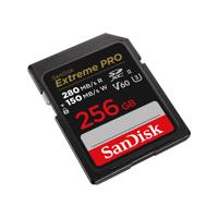 SanDisk Extreme Pro 256GB V60 UHS-II SD Kaart 280/100MB/s - thumbnail