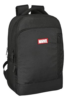 Rugtas voor Laptop en Tablet met USB Uitgang Marvel Zwart