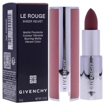 Givenchy Le Rouge Sheer Velvet Matte Refillable Lipstick 27 Rouge Infusé - Fini mat lumineux Lippenstift 3.4 g Dames