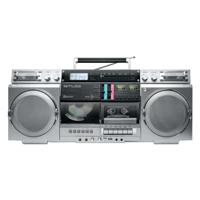 Muse M-380GBS - Ghettoblaster met, FM, CD, cassette, USB, SD, 80 Watt - thumbnail