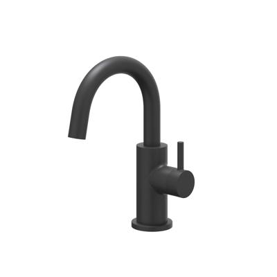 IVY Bond Fonteinkraan - opbouw - middelhoog - draaibare uitloop - Mat zwart PED 6401152