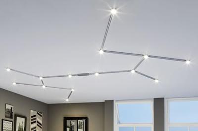 Paulmann URail System Light&Easy 95126 230V-railsysteemcomponenten Afdekrail Transparant