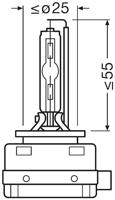 Osram Automotive 66140XN2 Xenonlamp Xenarc Night Breaker 220 D1S 35 W 85 V - thumbnail