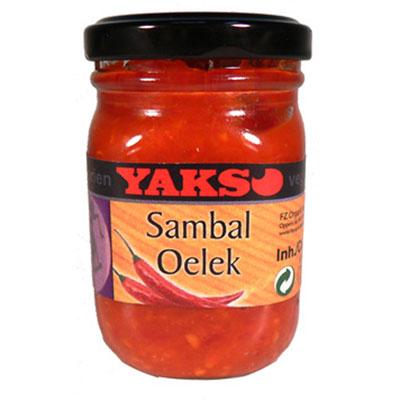 Yakso Sambal oelek bio 100 Gram Yakso Sambal oelek bio 100 Gram