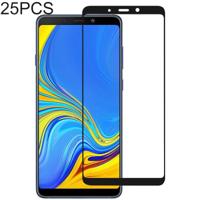 25 stuks volledige lijm volledige cover Screen Protector gehard glas film voor Galaxy A9 (2018) - thumbnail