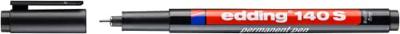 Edding Foliestift 140 S permanent pen super fine 4-140001 Zwart
