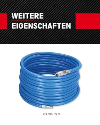 Brilliant Tools BT160015 Pneumatische luchtslang 10 m 15 bar