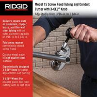 Ridgid Pijpsnijder 155-28mm koper - 32920 - thumbnail