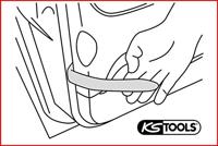 KS TOOLS Ks-tools demontagewig set plastic wedge 5 tlg. - thumbnail