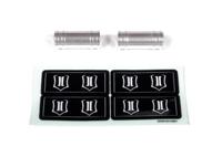 Icon Clear Anodized Aluminum Shock Reservoir (2pcs) (AX30131) - thumbnail