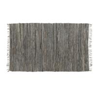 Tapijt DKD Home Decor Grijs Indiaas Franjes (2 Stuks) (160 x 230 x 1 cm) - thumbnail