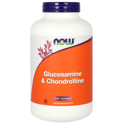 Now Glucosamine & Chondroïtine Tabletten