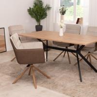 Calicosy - Fauteuil Logan - Beige - Set van 2 - thumbnail