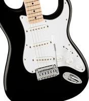 Squier Affinity Series Stratocaster MN Black elektrische gitaar - thumbnail